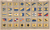 YACHT FLAGS. Blue & Yellow. Black & Yellow. Blue Red & Yellow. White 1902