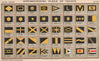 YACHT FLAGS. Black & Yellow. Black White & Yellow. Black, Red & Yellow 1902