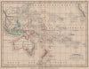 'Océanie' by Meissas & Michelot. Oceania Australasia Pacific Ocean 1861 map