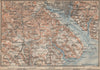 NEW FOREST & SOUTHAMPTON WATER. Lyndhurst Beaulieu Hythe Brockenhurst 1906 map