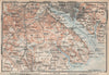 NEW FOREST & SOUTHAMPTON WATER. Lyndhurst Beaulieu Hythe Brockenhurst 1927 map