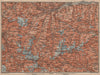 ALPI GRAIAN ALPS. Aosta Val d'Isère Tignes La Thuile Gran Paradiso 1903 map