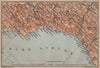 RIVIERA DI PONENTE. Genoa Genova-Arenzano-Varazze-Savona-Loana. Italy 1903 map