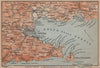 GOLFO DELLA SPEZIA. La Spezia environs. Lerici isola Palmaria. Italy 1903 map
