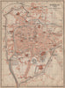 PADOVA PADUA antique town city plan piano urbanistico. Italy mappa 1903