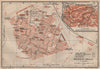REGGIO NELL'EMILIA town city plan & environs/contorni. Italy mappa 1903
