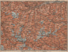 ALPI GRAIAN ALPS. Aosta Val d'Isère Tignes La Thuile Gran Paradiso 1906 map