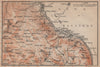 STRESA ENVIRONS. Baveno Gignese. Italy mappa. BAEDEKER 1906 old antique