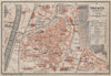 TRENTO (TRIENT) town city plan piano urbanistico. Italy Italia mappa 1913
