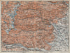 SOUTHERN GRAIAN ALPS. Stura valleys. Susa Lanzo Piedmont. BAEDEKER 1913 map