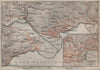 LOCARNO area. Losone Gordola Muralto Brione. Switzerland Suisse Schweiz 1913 map
