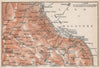 SESTRA environs. Baveno Gignese. Lago Maggiore. Italy mappa. BAEDEKER 1913