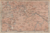 BERLIN CITY CENTRE town stadtplan Public buildings Öffentliche Gebäude 1904 map