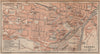 KASSEL CASSEL antique town city stadtplan. Hesse. Germany karte 1904 old map