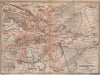 HANNOVER antique town city stadtplan I. Hanover. Lower Saxony karte 1904 map