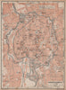 BRAUNSCHWEIG town city stadtplan. Brunswick. Lower Saxony karte 1904 old map