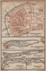 EAST FRISIAN ISLANDS. Ostfriesische Inseln Norderney Juist Langeoog 1904 map