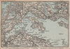 FLENSBURGER FÖRDE FLENSBORG FJORD/Firth. Sonderborg Schleswig-Holstein 1904 map