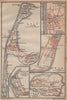 NORTH FRISIAN ISLANDS. Nordfriesland. Sylt Westerland Wyk Amrum Föhr 1904 map