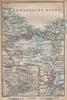 SWINOUJSCIE city plan & ZALEW SZCZECINSKI environs. Stettin Swinemünde 1904 map