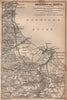 GDANSK & environs. Zoppot Sopot Danzig Gdańsk. Poland mapa. BAEDEKER 1904