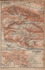 KYFFHÄUSER-GEBIRGE. Frankenhausen Kelbra. EISLEBEN plan. Saxony-Anhalt 1904 map