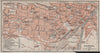KASSEL CASSEL antique town city stadtplan. Hesse. Germany karte 1910 old map