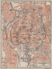 BRAUNSCHWEIG town city stadtplan. Brunswick. Lower Saxony karte 1910 old map