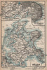 RÜGEN. Stralsund Bergen. Rugen Putbus Granitz Stubnitz. Germany 1910 old map