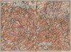THURINGIAN FOREST, EAST. Thüringer Wald. Tambach Ilmenau. BAEDEKER 1910 map