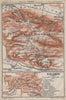 KYFFHÄUSER-GEBIRGE. Frankenhausen Kelbra. EISLEBEN plan. Saxony-Anhalt 1910 map