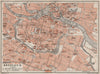 BRESLAU WROCŁAW antique town city plan miasta II. Wroclaw. Poland mapa 1910