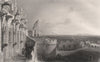Stirling Castle (from the ramparts). Scotland. ALLOM c1840 old antique print