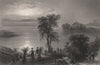 Lochmaben, Dumfries & Galloway. Scotland. BARTLETT c1840 old antique print