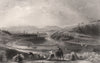 Perth. Scotland. ALLOM c1840 old antique vintage print picture