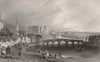 Inverness from the west. Inverness-shire. Scotland. ALLOM c1840 old print