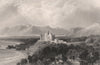Dunrobin Castle. Sutherlandshire. Scotland. BARTLETT c1840 old antique print