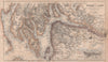 Chart of the Upper Clyde Estuary. Greenock plan. Admiralty/SWANSTON 1868 map