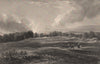 The Roman Camp at Ardoch, braco, Perthshire. Scotland. Roman Fort. BROWN 1868