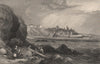 Crail, Fife, Scotland. STEWART 1868 old antique vintage print picture