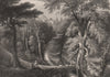 Invermay, Perth & Kinross, Scotland. MACKENZIE 1868 old antique print picture
