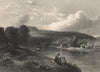 Logierait, Atholl, Perth & Kinross. Scotland. BROWN 1868 old antique print
