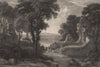 Lochmaben and Castle, Dumfries & Galloway. Scotland. FLEMING 1868 old print