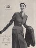 Hebe Sports. 64 Grosvenor Street, Mayfair, London. Hebecord. Fashion advert 1955