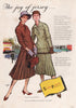 The Joy of Jersey. Simpson, Piccadilly. Jersey sweater-suit. Fashion advert 1955