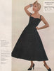 Selincourt designed by Jane Derby, New York. Fashion advert. BRITISH VOGUE 1955