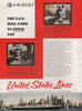 United States Lines. The U.S.A. will come to fetch you. Ocean liner advert 1955