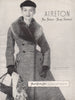 Aireton. Fine Fabrics finely tailored. Frank Roberts, Leeds. Fashion advert 1955