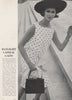 Albert Memorial. Corvette dress Dolores black breton Fashion. BRITISH VOGUE 1963