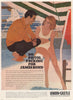 Union-Castle line advert. The big ship way to adventure. South Africa 1963